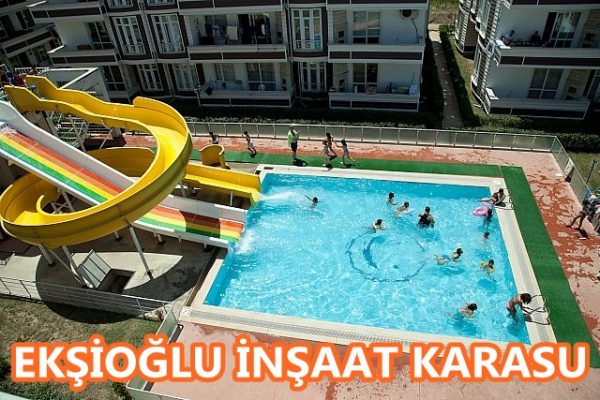 Karasu Evleri Ekşioğlu Yazlık Kışlık Daireler Havuzlu Güvenlikli Siterlde